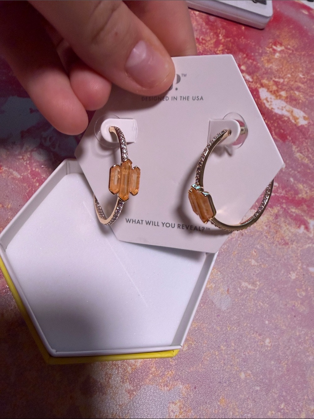 Bomb Party Gold earrings